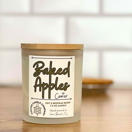 Baked Apples Cooter Candle