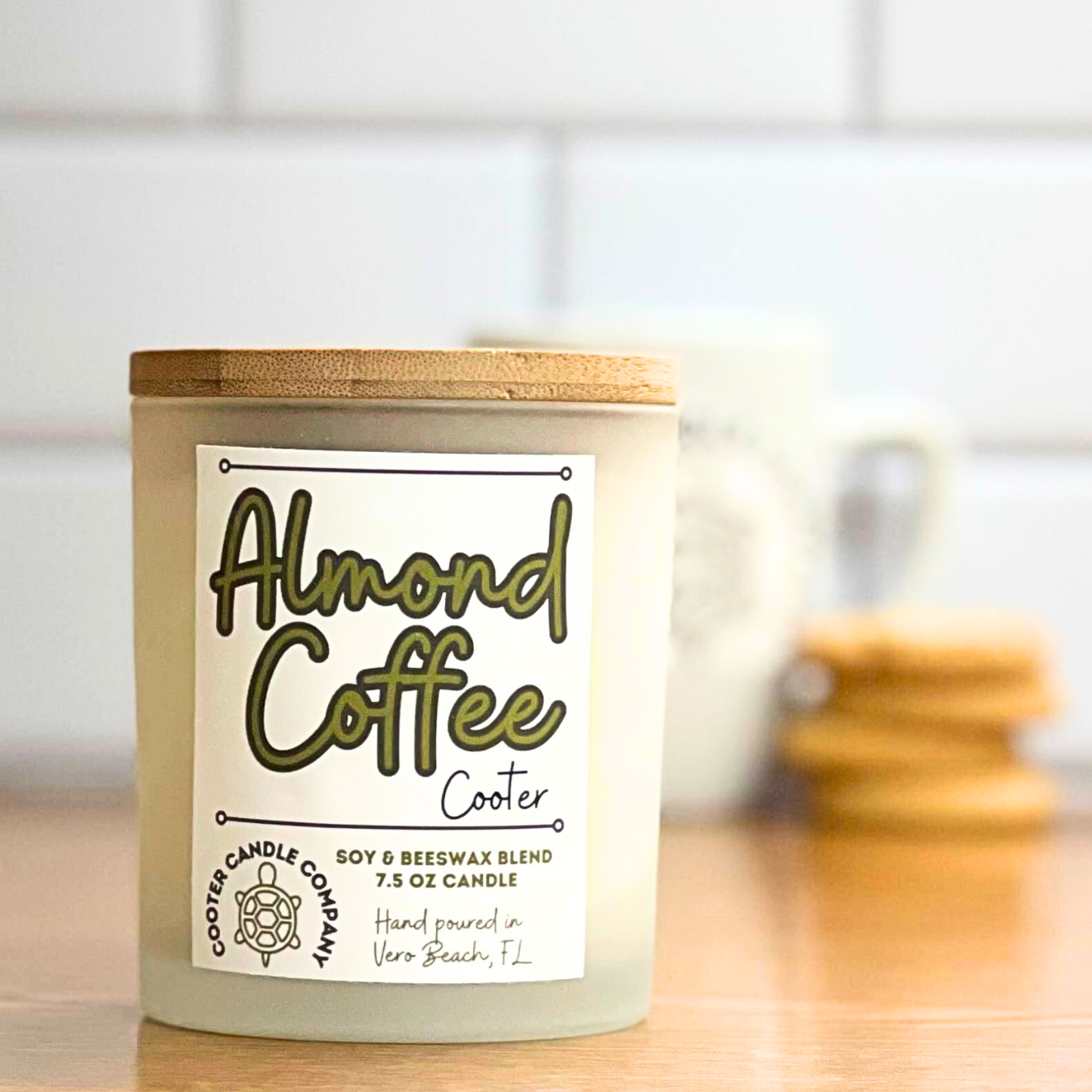 Almond Coffee Cooter Candle